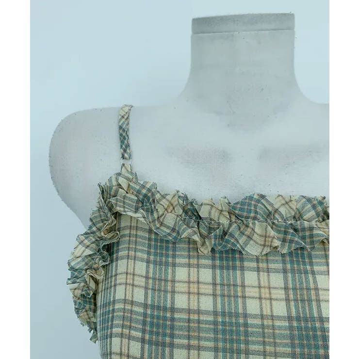 チェック フリル キャミソールワンピース | VIVID LADY | 詳細画像22 