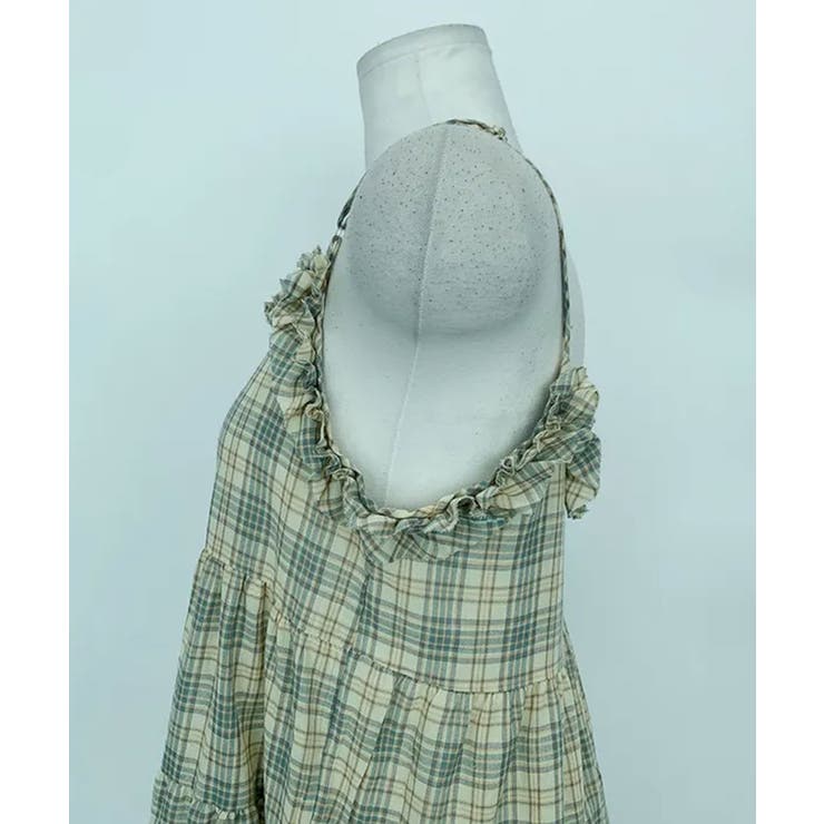 チェック フリル キャミソールワンピース | VIVID LADY | 詳細画像23 