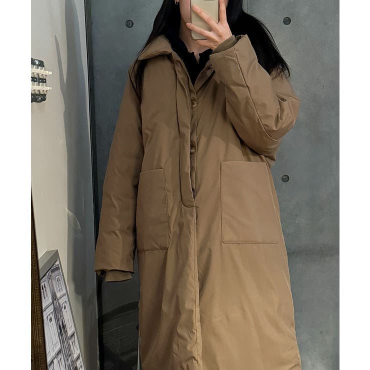 Maison de CINQ｜ステッチレスロングダウンコート | Rakuten