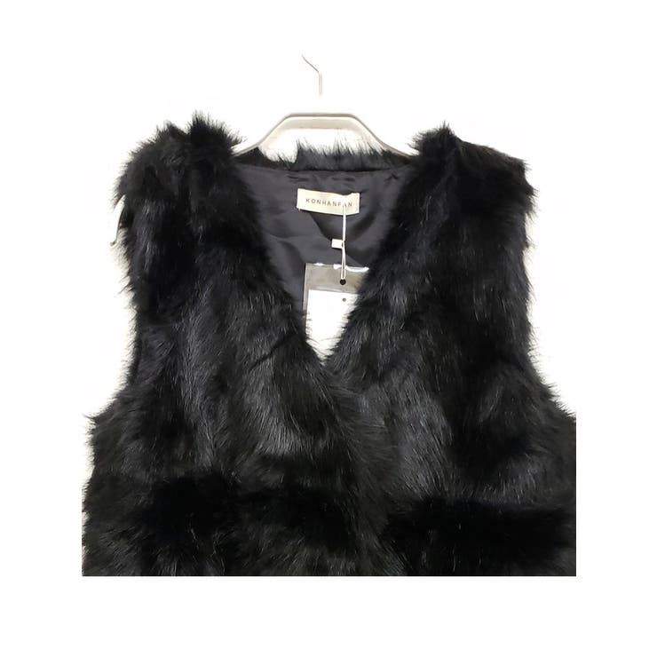 シンプルなデザインのファーベスト レディース エコファー | VIVID LADY | 詳細画像5 