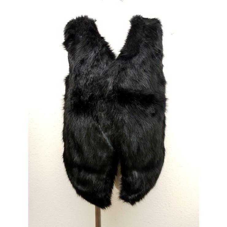 シンプルなデザインのファーベスト レディース エコファー | VIVID LADY | 詳細画像2 