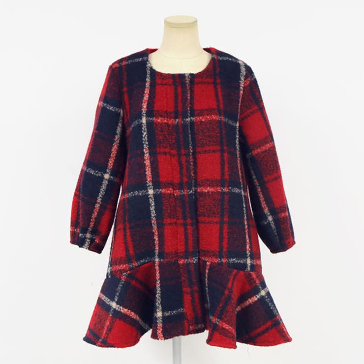 チェック柄コート チェック柄 コート 品番 Kh Vivid Lady ビビッドレディー のレディース ファッション通販 Shoplist ショップリスト