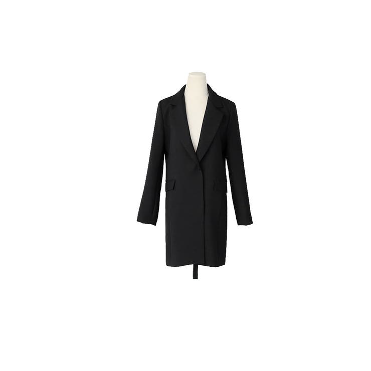 ロングテーラードジャケットテーラードジャケット ネイビー シンプル 品番 Kh Vivid Lady ビビッドレディー のレディース ファッション通販 Shoplist ショップリスト