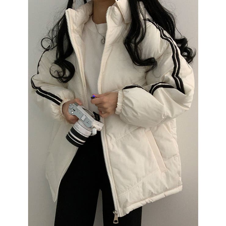 フード付き中綿ジャンバー レディース アウター | VIVID LADY | 詳細画像15 