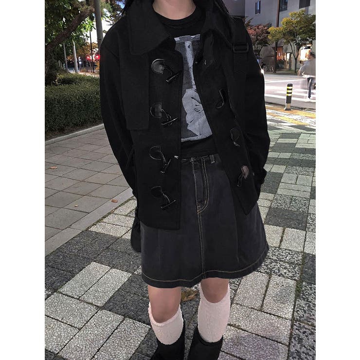 PPFM archive 超ロング ダッフルコート FREE HYDE着Y2K ダッフルハーフコート レディース Y2K[品番：KH000013052]｜VIVID LADY