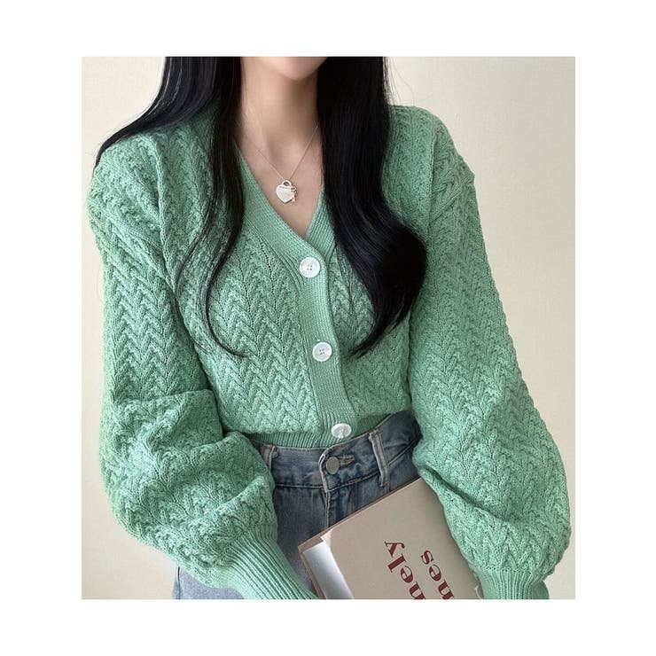 新品maybebabyニットカーディガン誕生日セーターDearest トップス