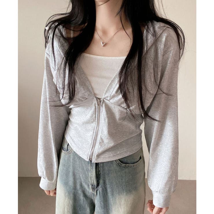 ホワイトメランジ | 長袖 レディース 秋 | VIVID LADY