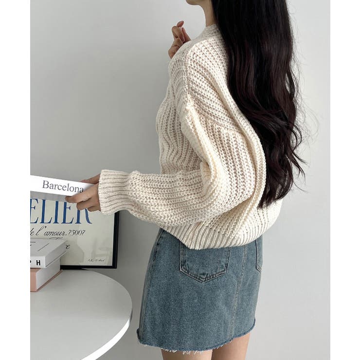 【NOTCONVENTIONAL】ケーブルニット カーディガン Lajour｜ケーブルニット ダブルジップカーディガン | Rakuten