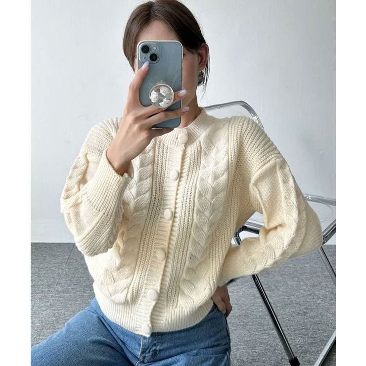 アイボリー | レディース 長袖 秋 | VIVID LADY