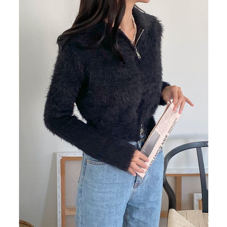 シャギーニットトップス ニット トップス | VIVID LADY | 詳細画像19 