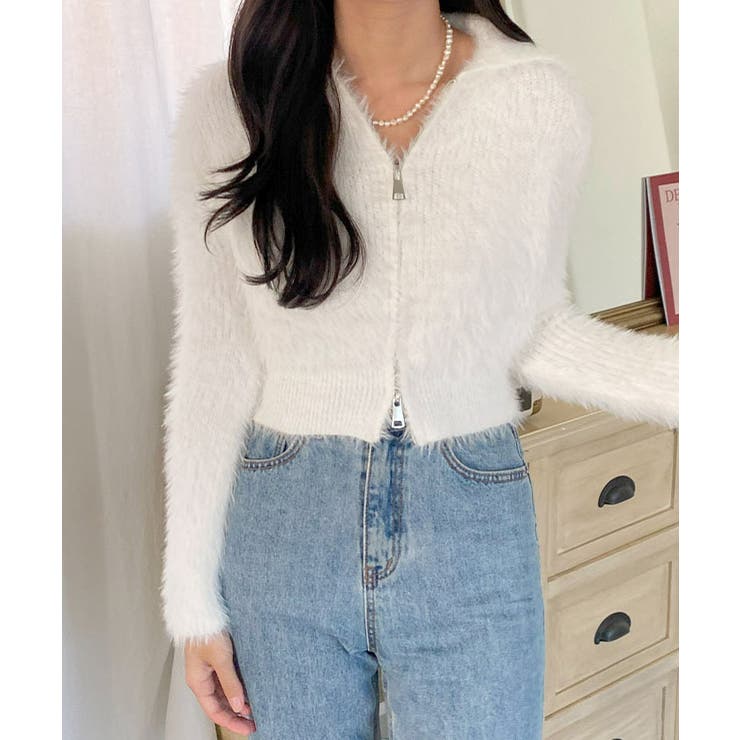 シャギーニットトップス ニット トップス | VIVID LADY | 詳細画像2 