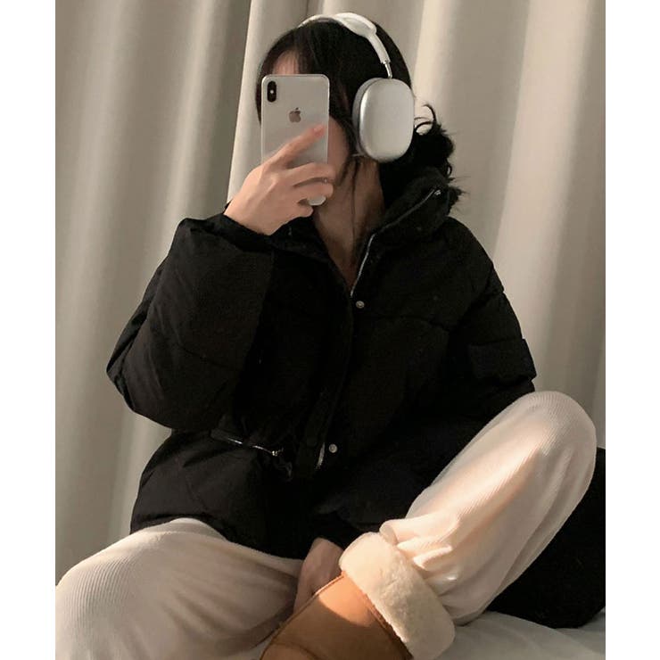 ダウンジャケット ハイネックダウン ショート丈ダウン | VIVID LADY | 詳細画像34 