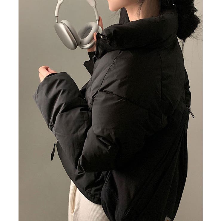 ダウンジャケット ハイネックダウン ショート丈ダウン | VIVID LADY | 詳細画像33 