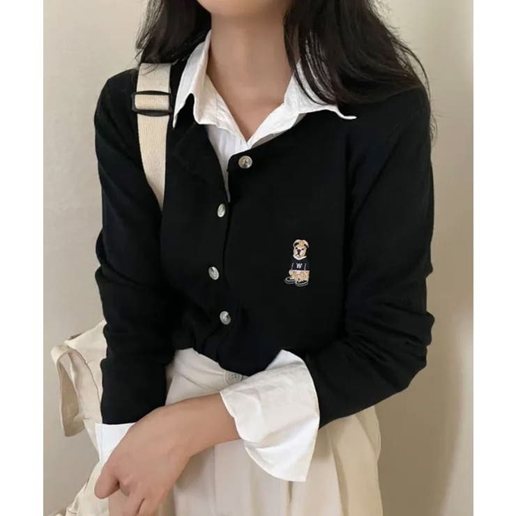ニットカーディガン レディース 春秋冬[品番:KH000014419 ニットカーディガン レディース 春秋冬[品番:KH000014419