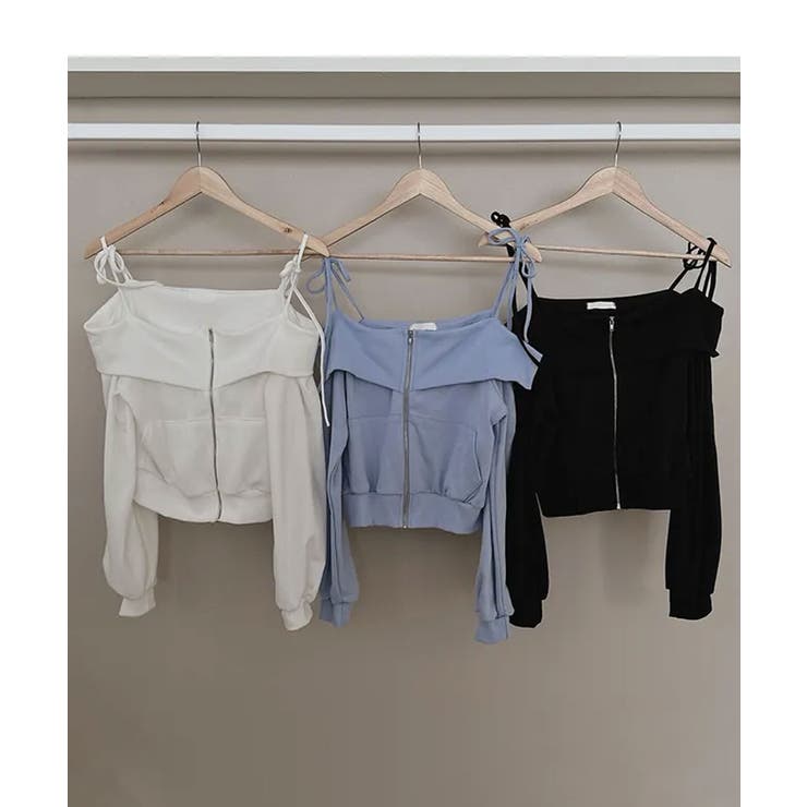 肩紐付き オフショルダー スウェット | VIVID LADY | 詳細画像25