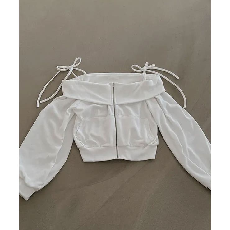 肩紐付き オフショルダー スウェット | VIVID LADY | 詳細画像28