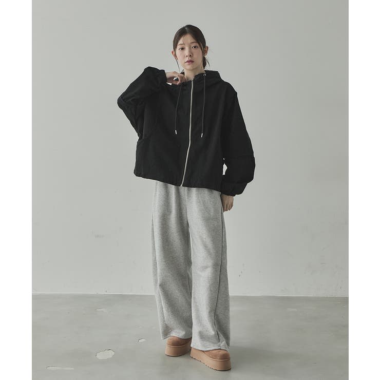 ジップアップフードブルゾン | VIVID LADY | 詳細画像5 