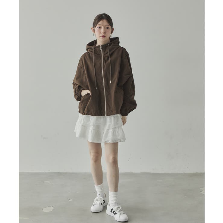 ジップアップフードブルゾン | VIVID LADY | 詳細画像6 