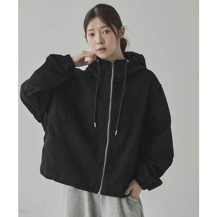 ジップアップフードブルゾン | VIVID LADY | 詳細画像22 