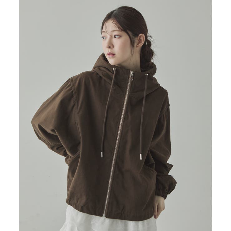 ジップアップフードブルゾン | VIVID LADY | 詳細画像25 