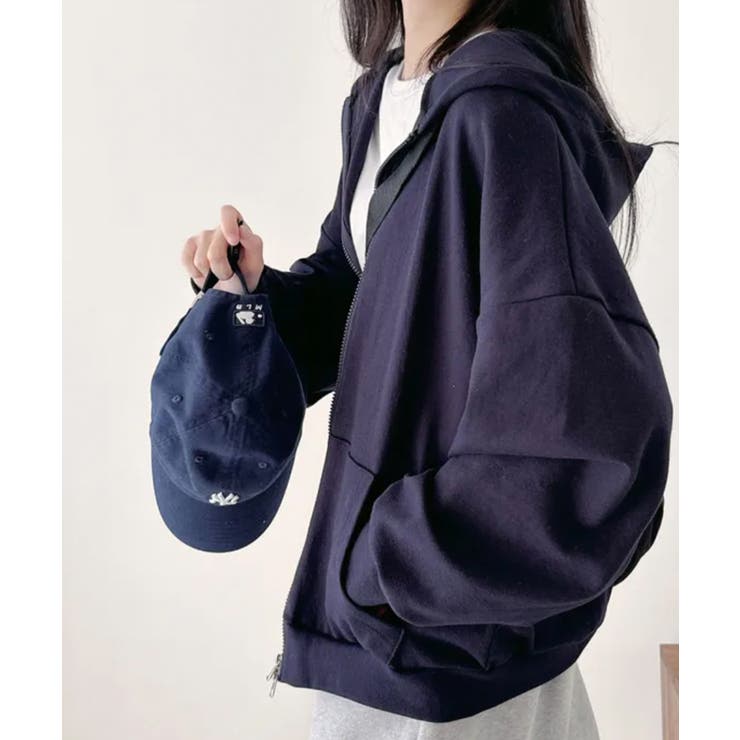 オーバーサイズダブルジップパーカー | VIVID LADY | 詳細画像20 