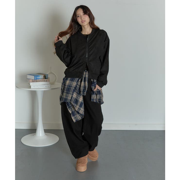 Wジップ スエード風ブルゾン | VIVID LADY | 詳細画像24 