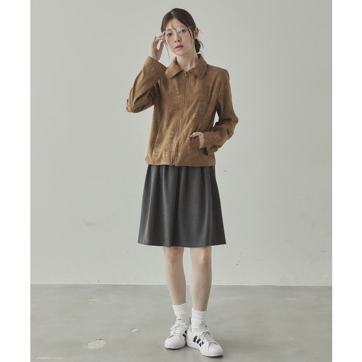 ローズジャガード ジップアップブルゾン | VIVID LADY | 詳細画像28 