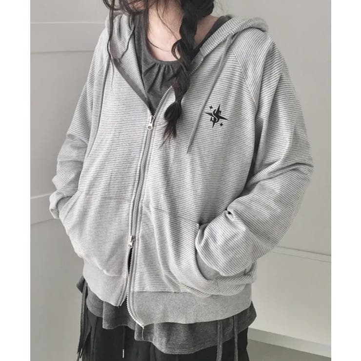 タグ付美品 ボーダーズアットバルコニー キルティング フード パーカー 36 タグ付美品 ボーダーズアットバルコニー キルティング フード パーカー