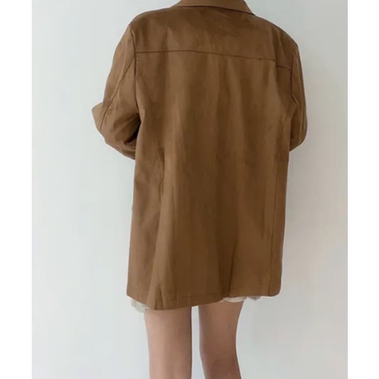 スエードタッチ ライトテーラードジャケット | VIVID LADY | 詳細画像8 