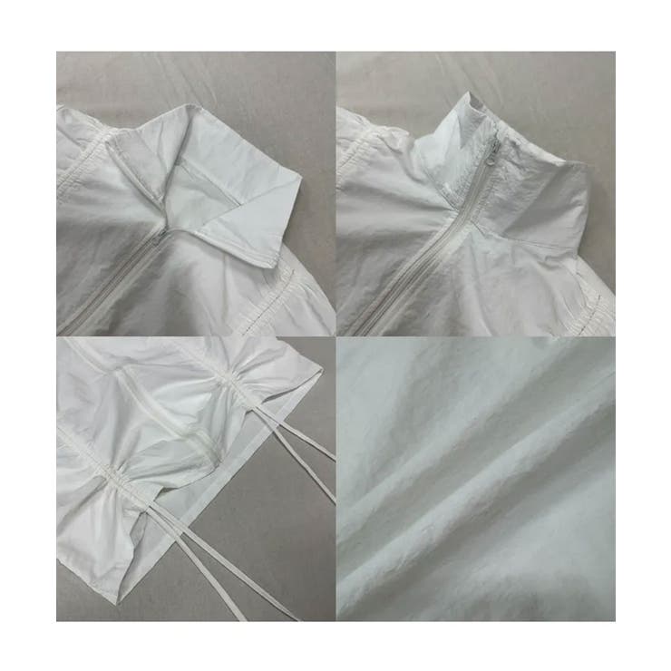 ダブルシャーリング スタンドネック ショート丈ブルゾン | VIVID LADY | 詳細画像34 