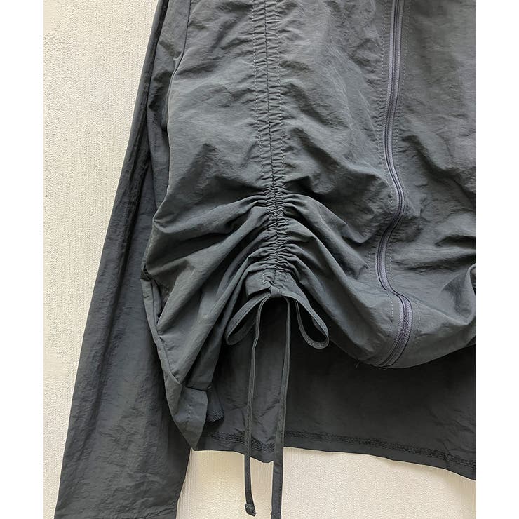 ダブルシャーリング スタンドネック ショート丈ブルゾン | VIVID LADY | 詳細画像37 