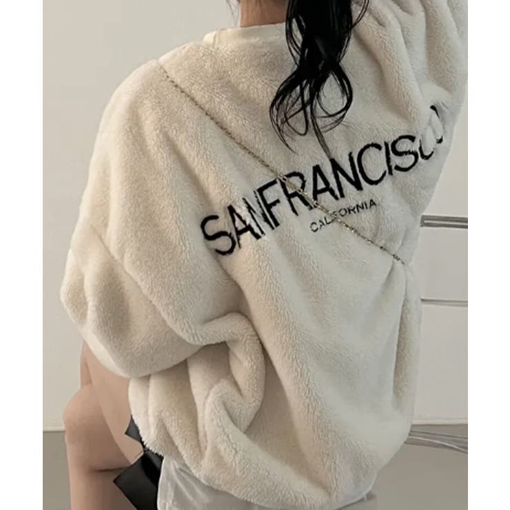 ふわもこボア オーバーサイズトレーナー | VIVID LADY | 詳細画像5 