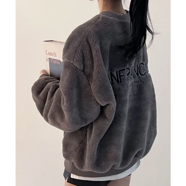 ふわもこボア オーバーサイズトレーナー | VIVID LADY | 詳細画像12 