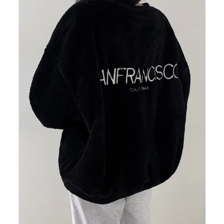 ふわもこボア オーバーサイズトレーナー | VIVID LADY | 詳細画像14 