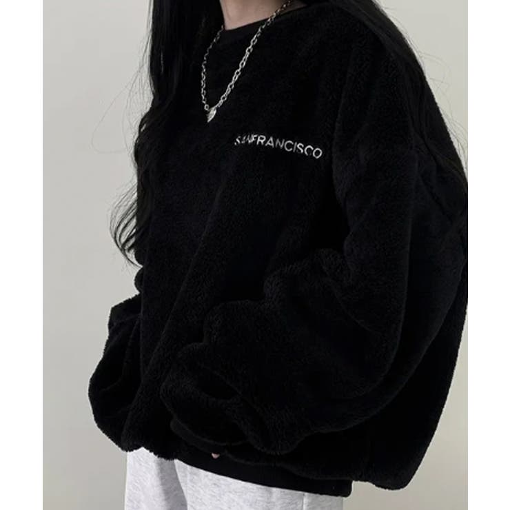 ふわもこボア オーバーサイズトレーナー | VIVID LADY | 詳細画像15 