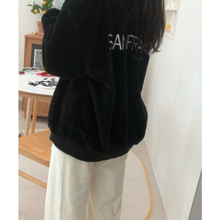 ふわもこボア オーバーサイズトレーナー | VIVID LADY | 詳細画像17 