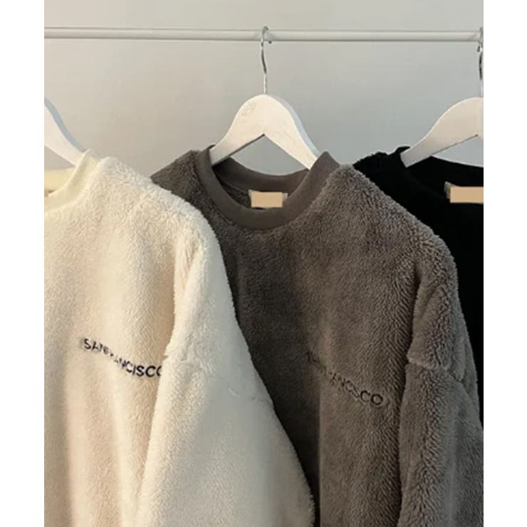 ふわもこボア オーバーサイズトレーナー | VIVID LADY | 詳細画像21 