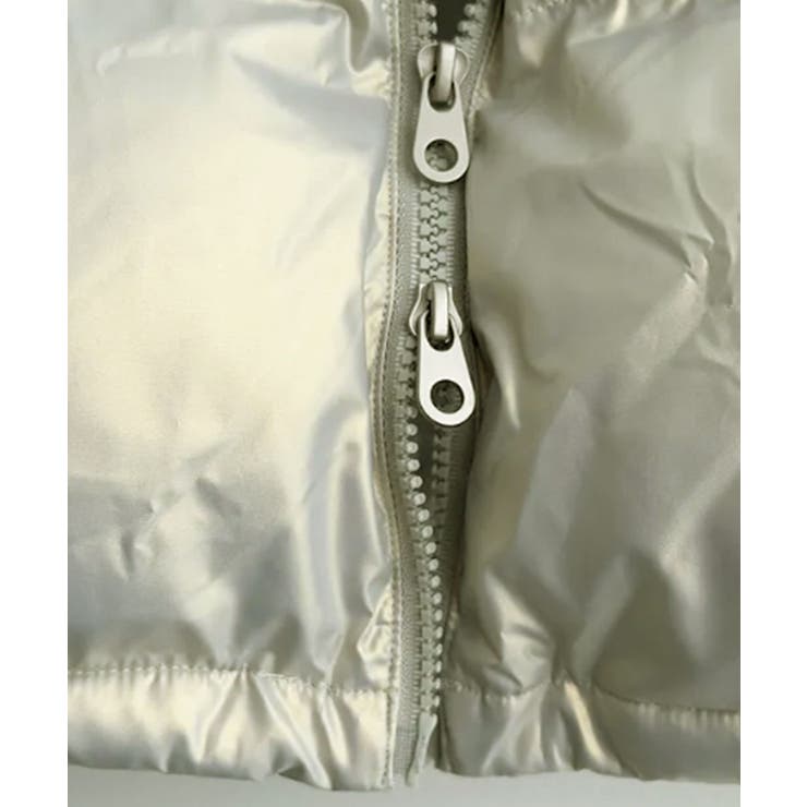 グロッシー ハイネック ショートダウンジャケット | VIVID LADY | 詳細画像19 