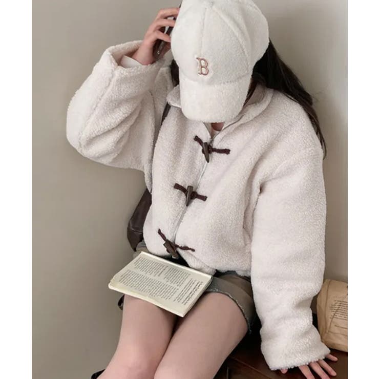 2WAYリバーシブル ボア＆キルティングアウター | VIVID LADY | 詳細画像7 