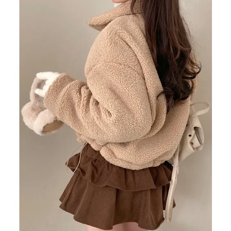 2WAYリバーシブル ボア＆キルティングアウター | VIVID LADY | 詳細画像18 