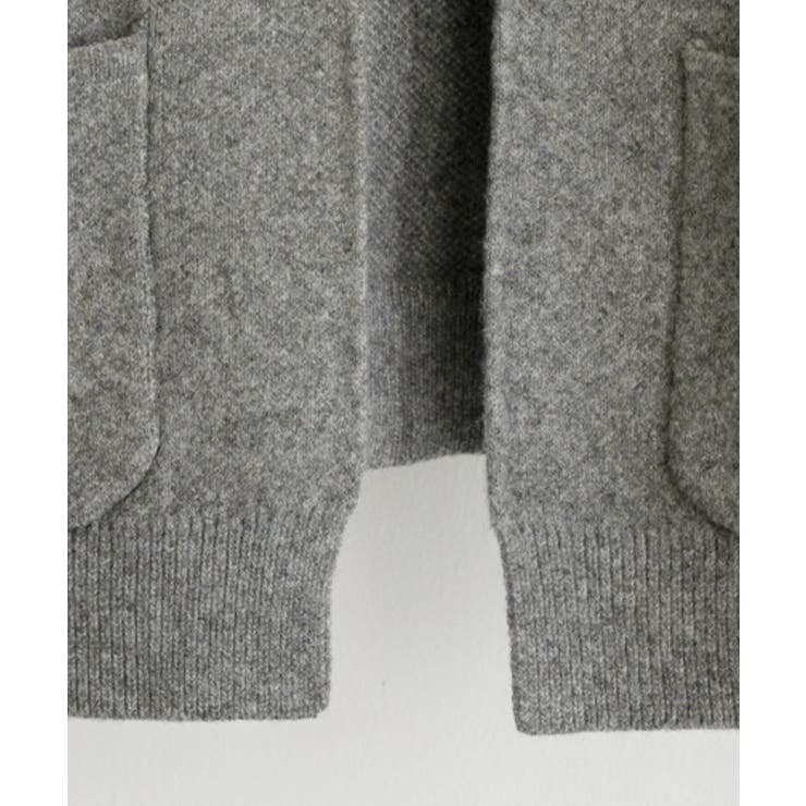 ノーカラー ウールタッチ ニットアウター | VIVID LADY | 詳細画像35 