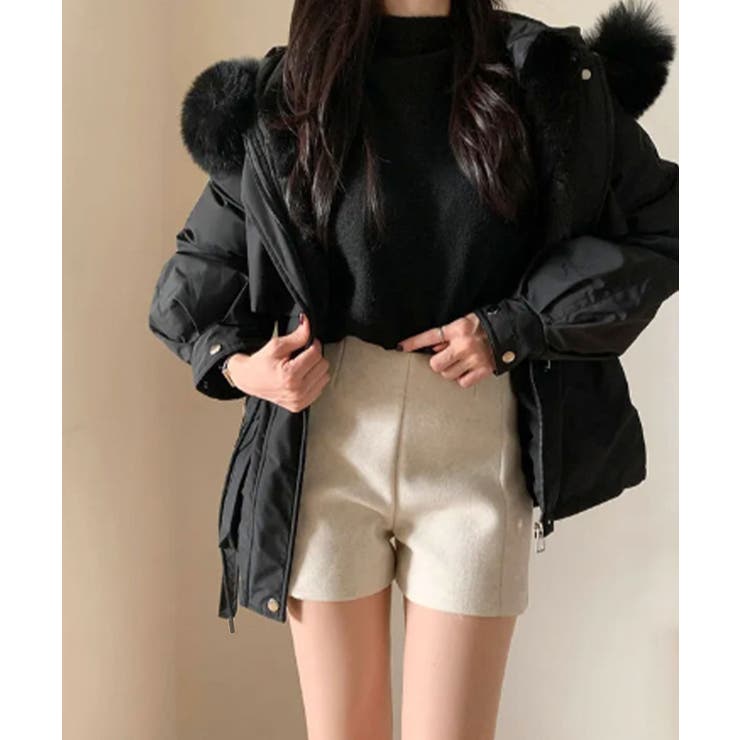 ファー付 ドロスト ダウンジャケット | VIVID LADY | 詳細画像6 