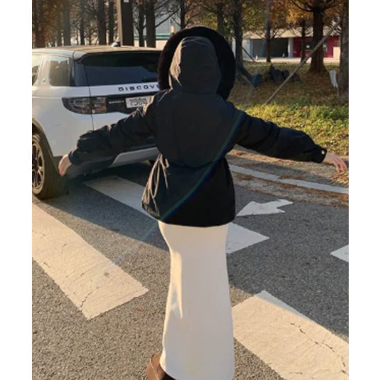 ファー付 ドロスト ダウンジャケット | VIVID LADY | 詳細画像22 