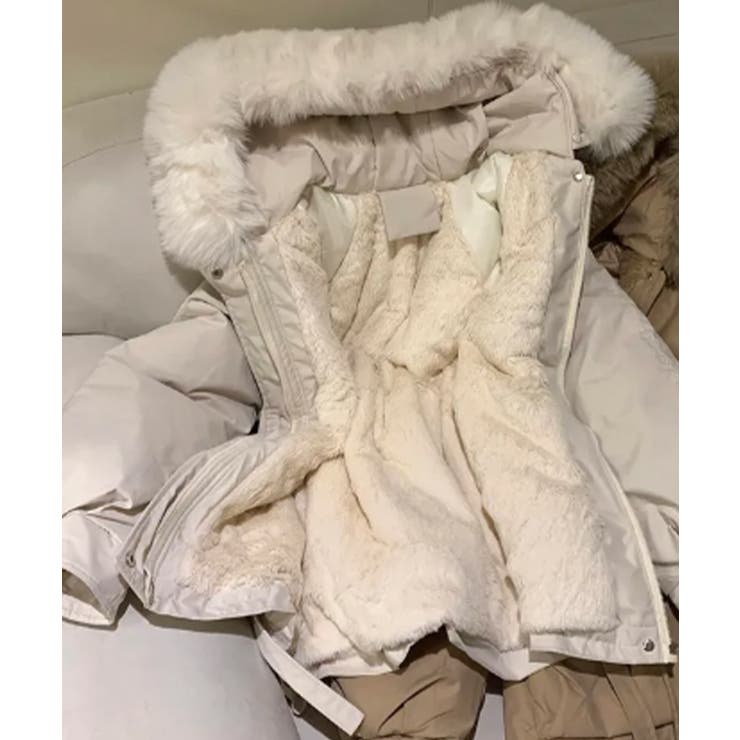 ファー付 ドロスト ダウンジャケット | VIVID LADY | 詳細画像33 