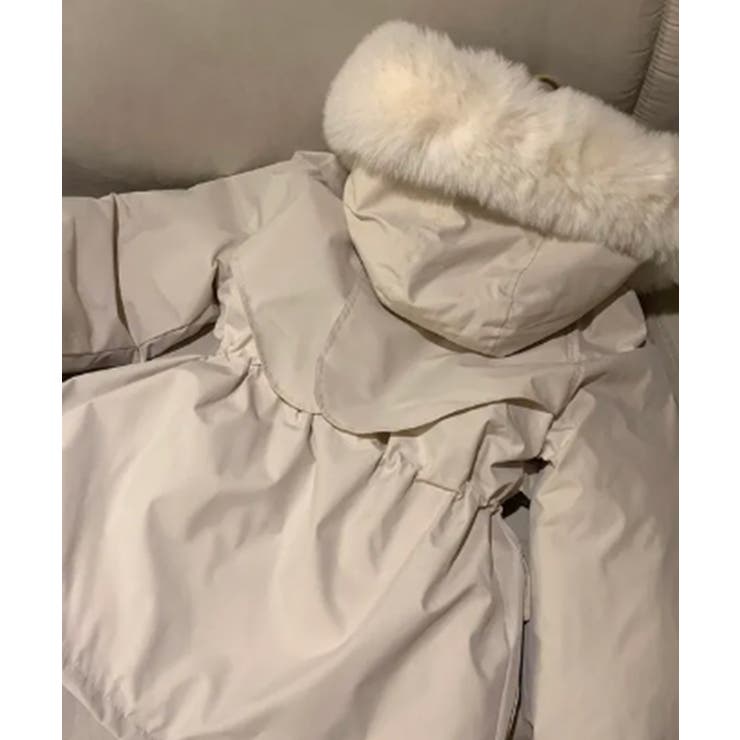 ファー付 ドロスト ダウンジャケット | VIVID LADY | 詳細画像34 