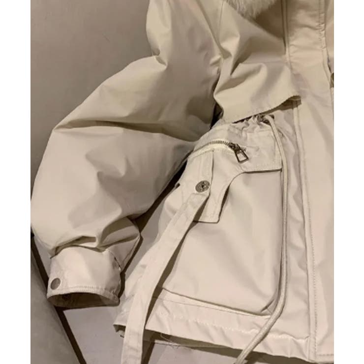 ファー付 ドロスト ダウンジャケット | VIVID LADY | 詳細画像35 