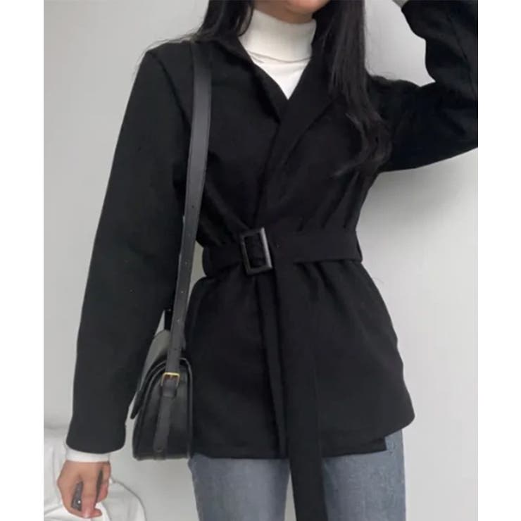 ウエストベルト付 ライトテーラードジャケット | VIVID LADY | 詳細画像20 