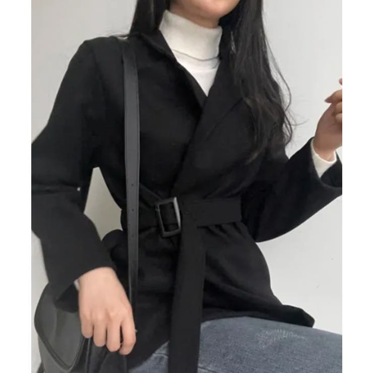 ウエストベルト付 ライトテーラードジャケット | VIVID LADY | 詳細画像21 