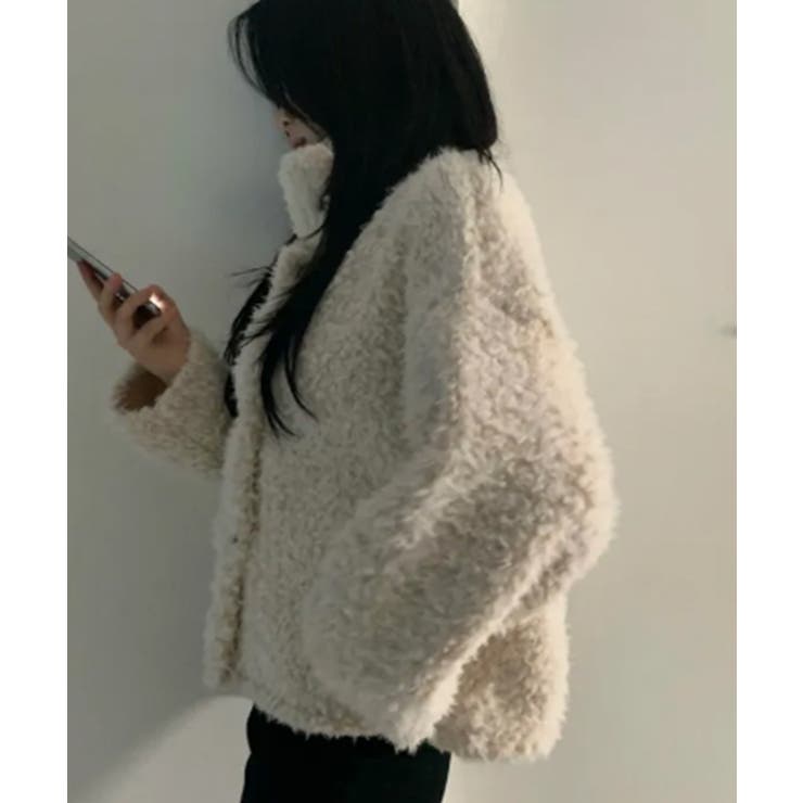 ハイネックもこもこファージャケット | VIVID LADY | 詳細画像9 