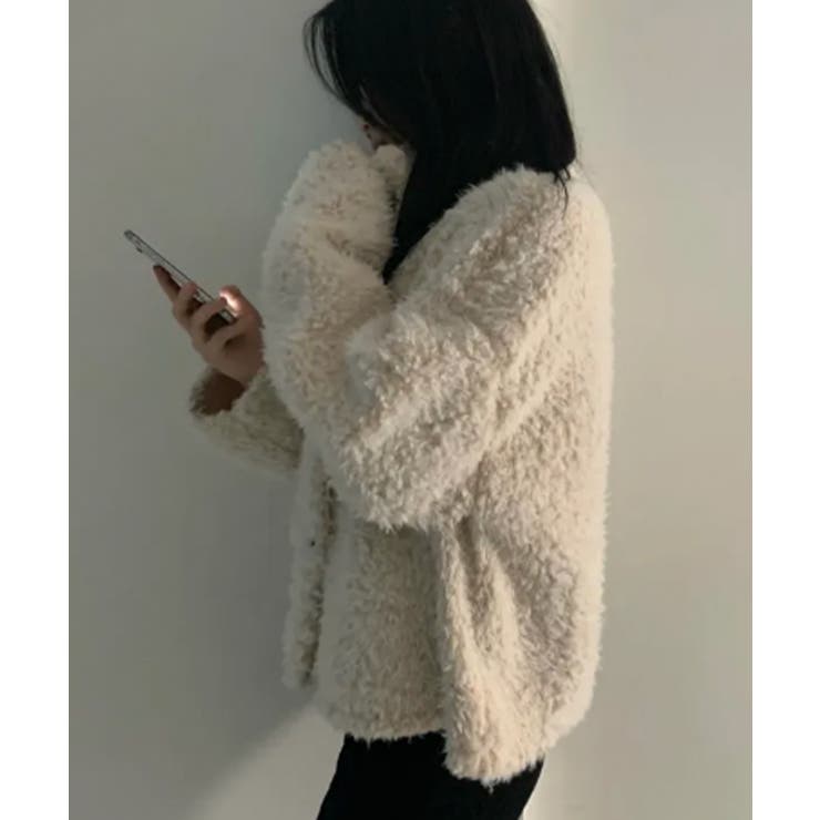 ハイネックもこもこファージャケット | VIVID LADY | 詳細画像10 